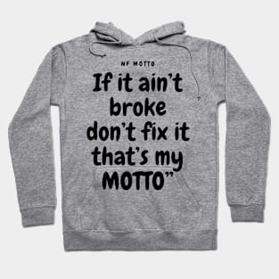 NF Motto Lyrics Quote Hoodie